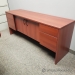 Maple 4 Drawer, 2 Door Storage Credenza Cabinet